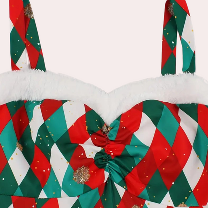 EDUARDA - Festive Christmas Dress for Women