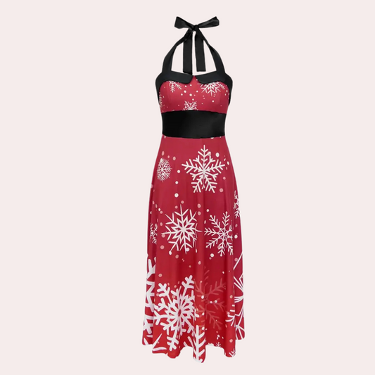 FABIA - Classic Christmas Party Dress for Women